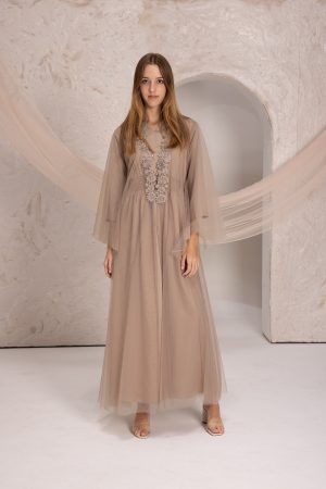 DUHA TULLE ABAYA