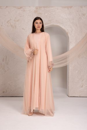 RANIA TULLE ABAYA