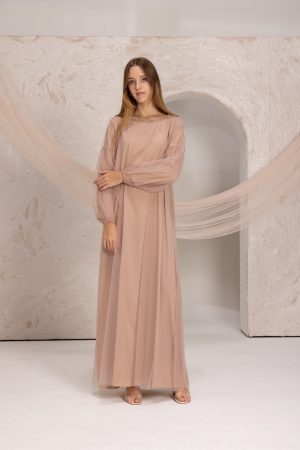 AMANI TULLE KAFTAN