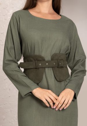 HANNAH SUEDE BUCKLE BELT