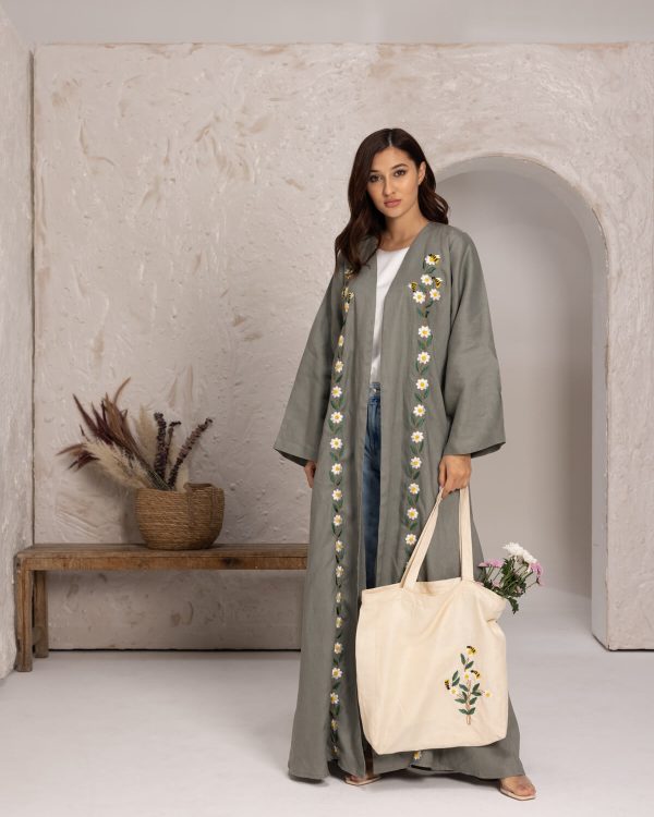 HANAN HAND EMBRODIARED ABAYA