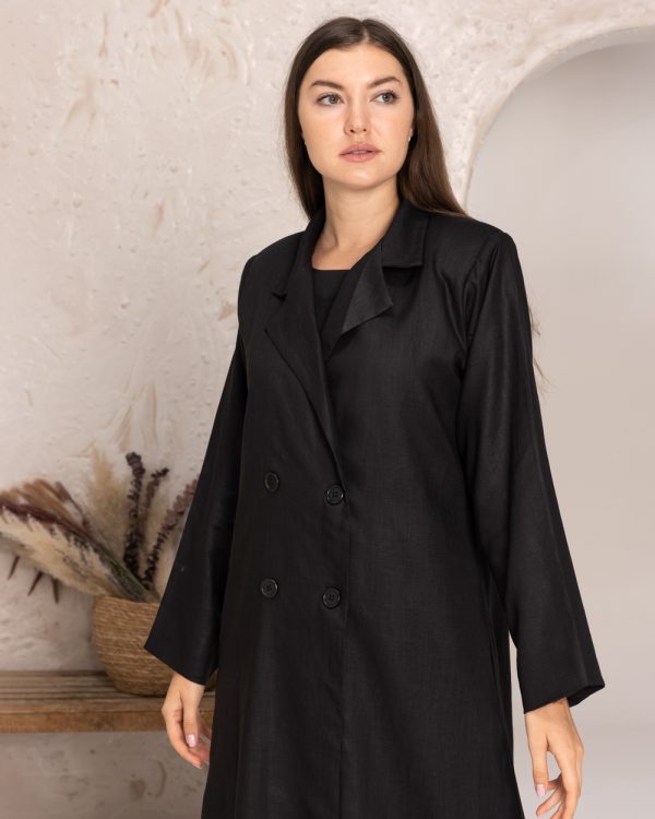 MANAR TRENCH ABAYA
